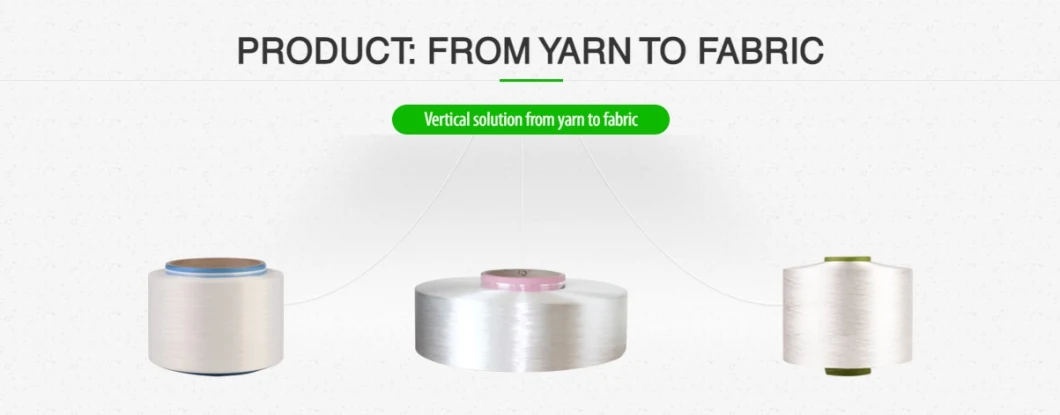 Eco-Friendly Semi-Dull RPET Recycled Polyester FDY Filament Yarn