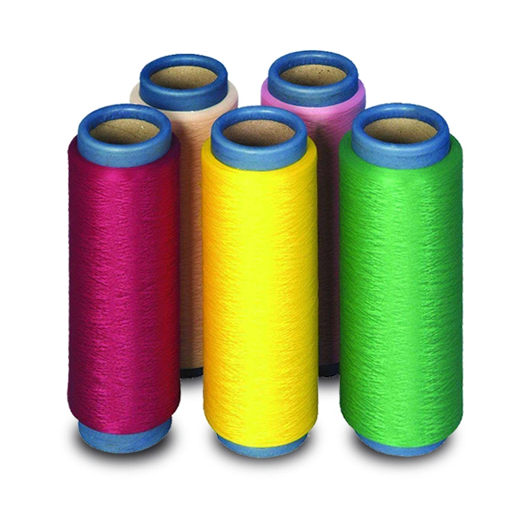 Dope Dyed Two Color Tone High Grade Polyester Yarn